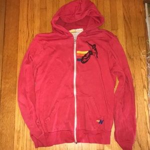 Aviator nation hooded sweatshirt